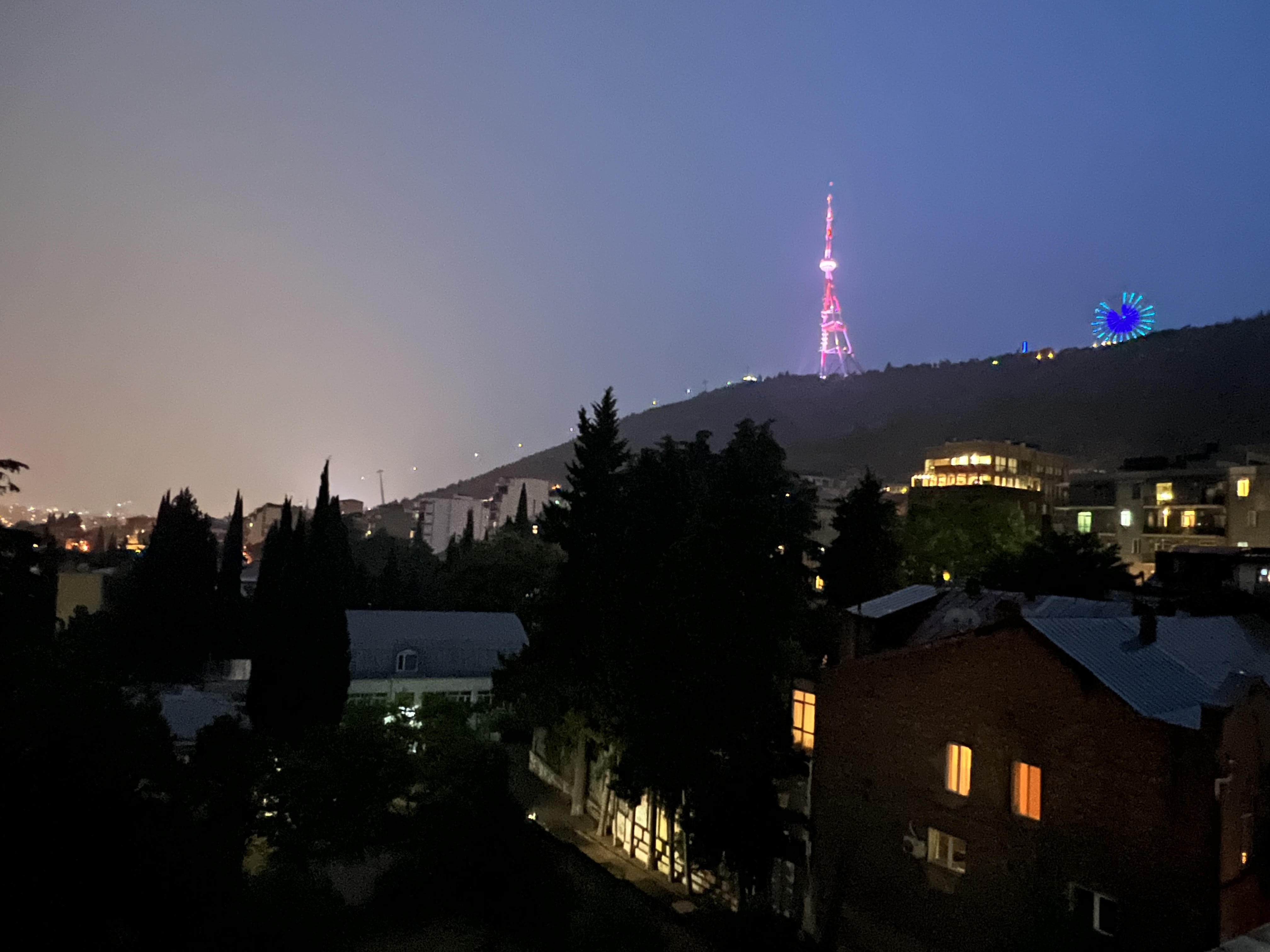 View from Synapspeed Office in Tbilisi
